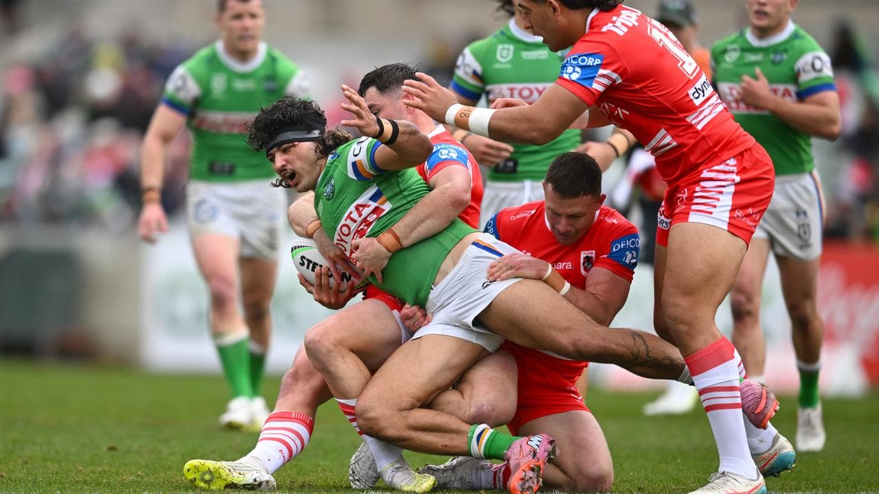 Savage sparks ragged Raiders to rise above Dragons
