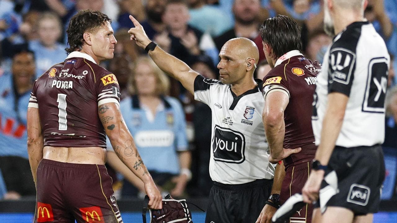 'No apology': NRL backs referee Klein's Origin send-off call