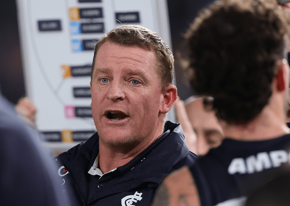 “We feel that”: Voss fully aware of Carlton frustration