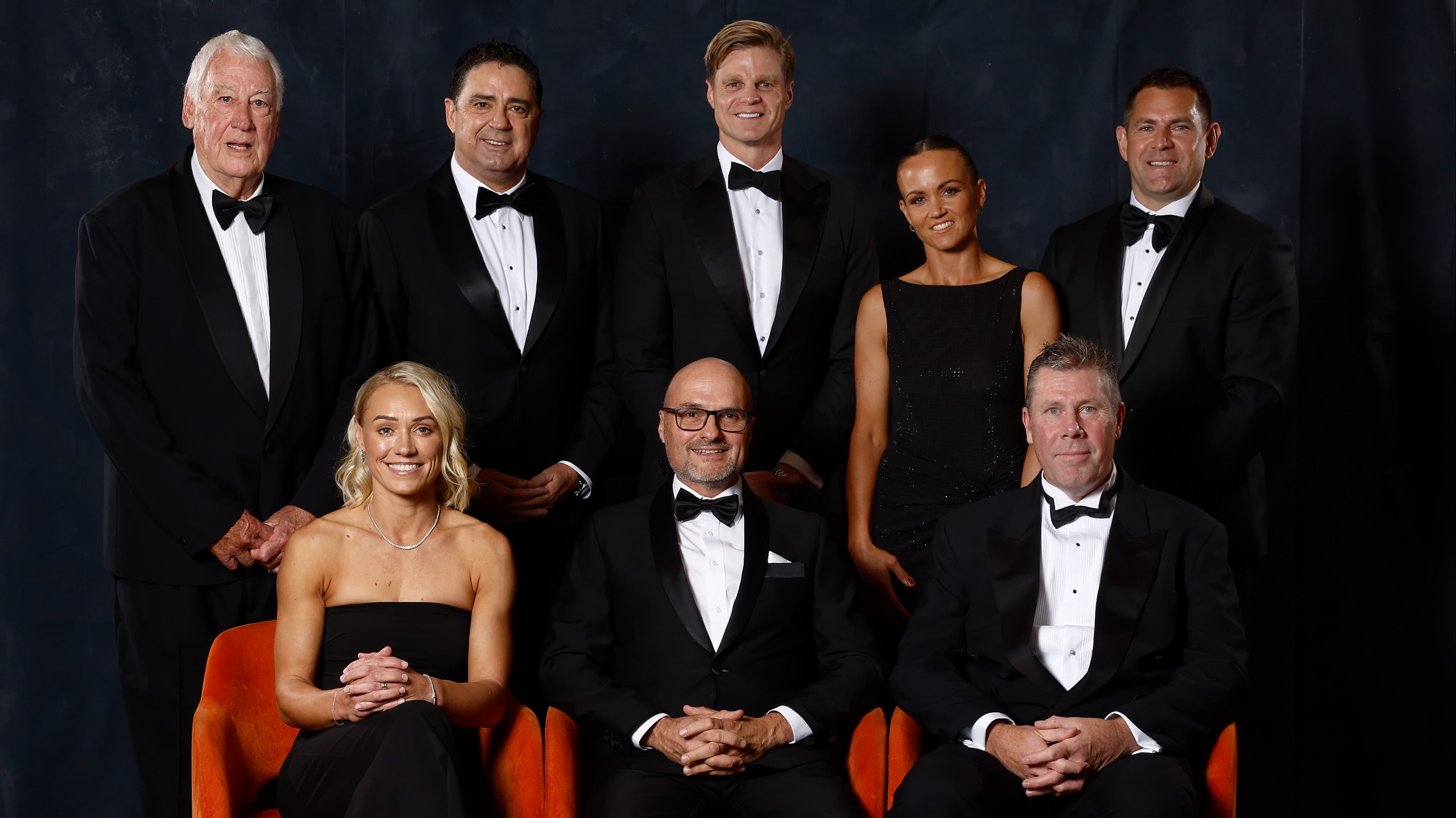 The eight names inducted into Australian football Hall of Fame