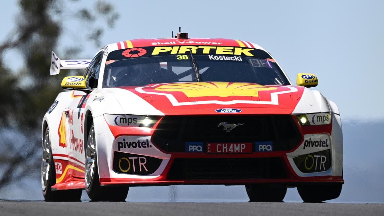 Three in a row as Kostecki takes historic Bathurst pole