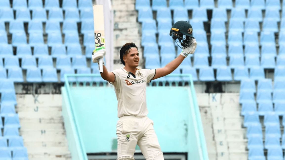 Konstas returns to form with Australia A century