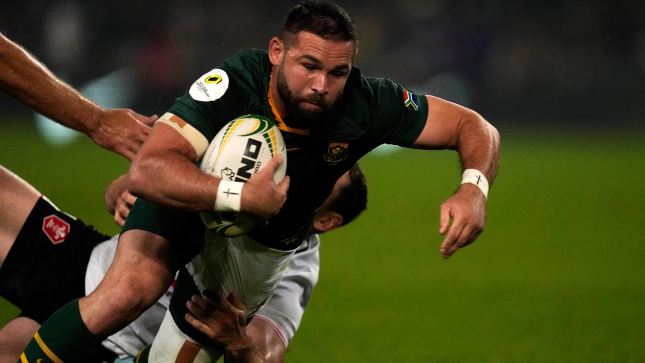 Springboks crush Wales in seven-try Nations victory