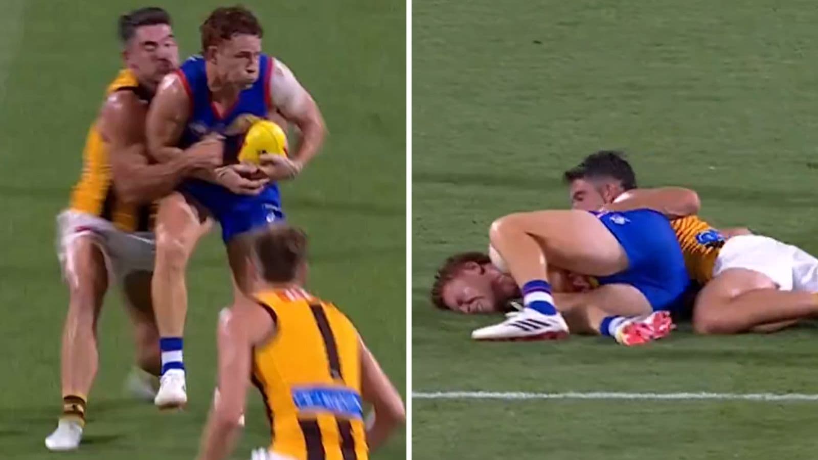 Star Hawk in trouble following dangerous pre-season tackle