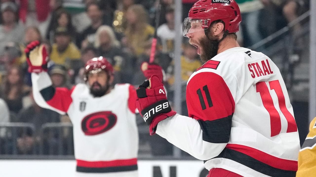 Hurricanes level Stanley Cup Finals with Vegas victory