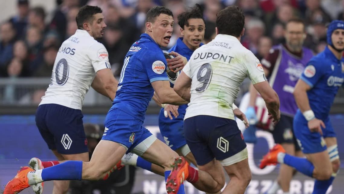 Dupont conducts 11-try masterclass as France bury Italy