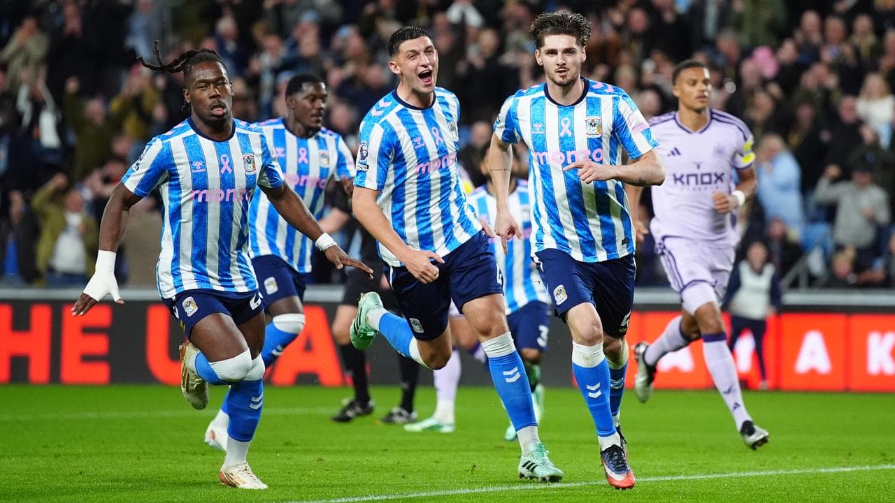 Coventry feeling right at home in win over Newcastle