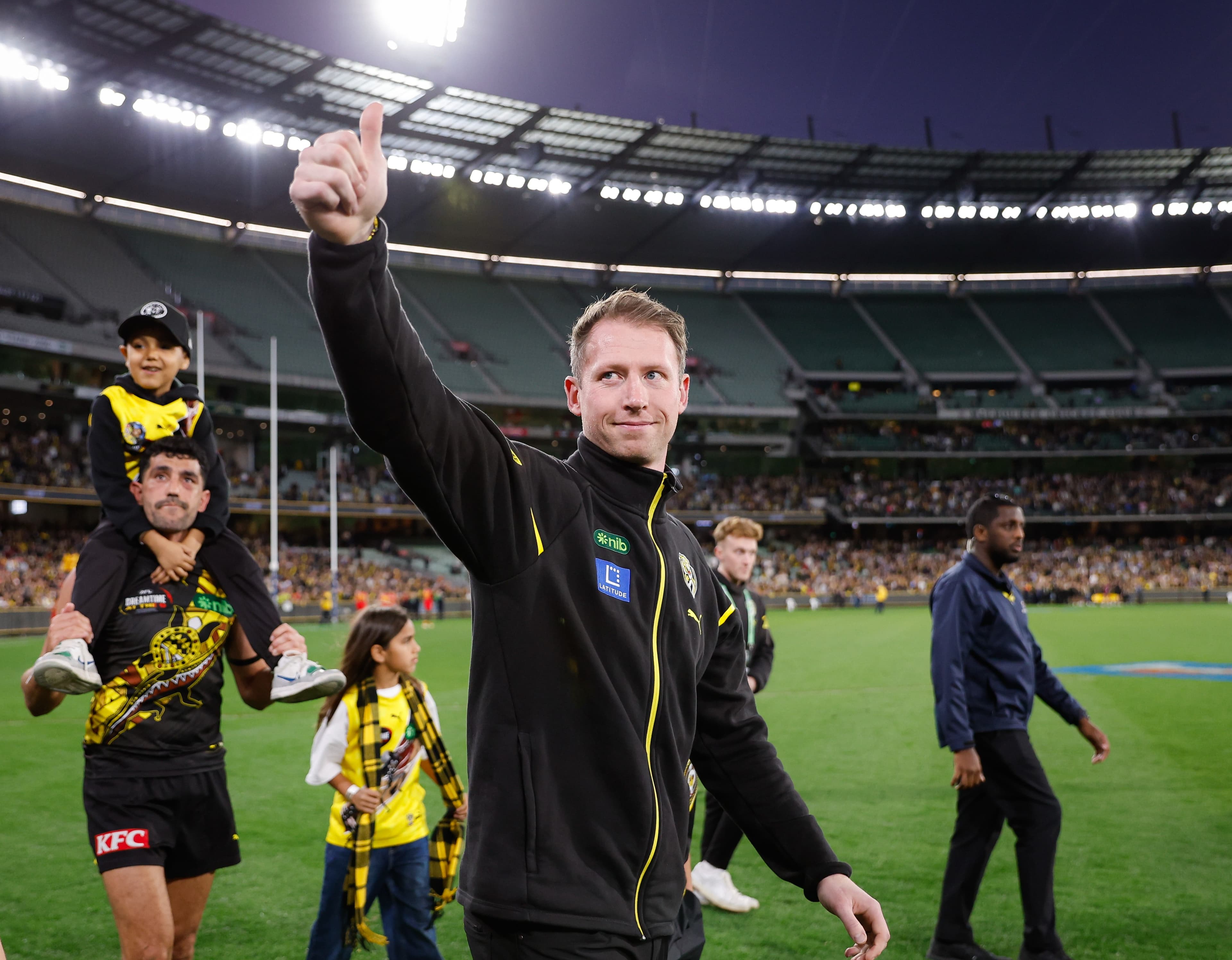 “Absolutely not”: What Grimes was told by surgeon when he pondered playing on for Richmond