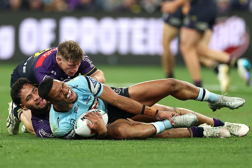 Sharks disaster as star ruptures his ACL