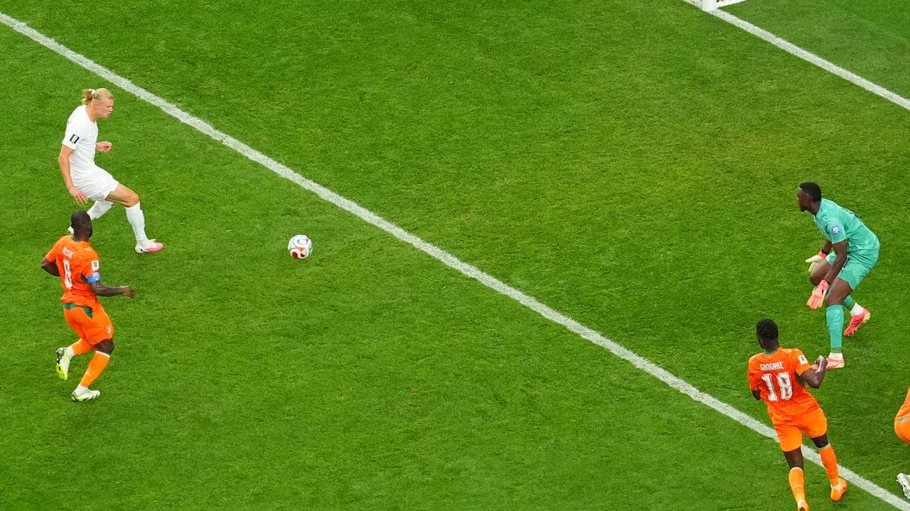 Haaland strikes again as Norway edge out Ivory Coast