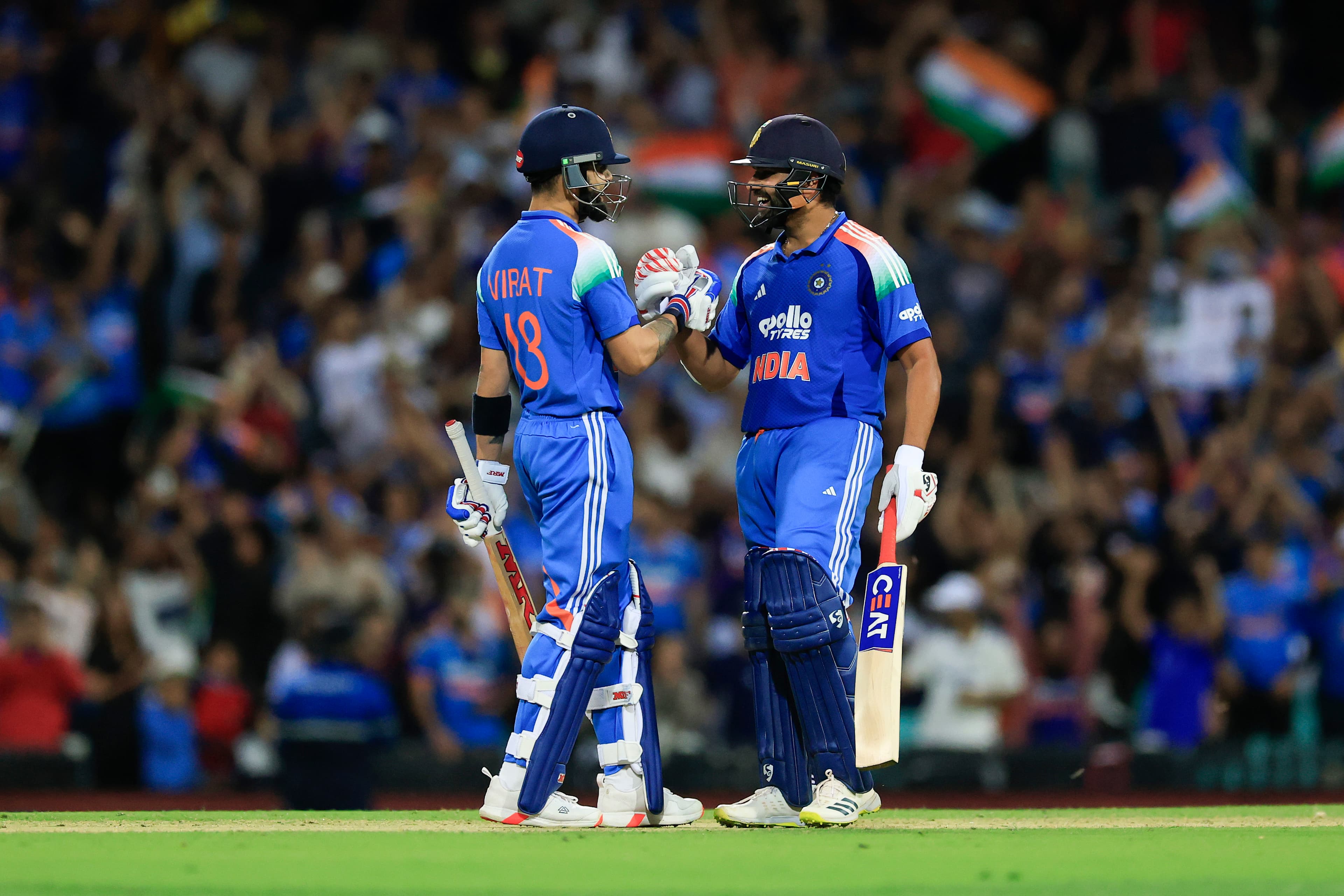 Sharma and Kohli guide India to victory