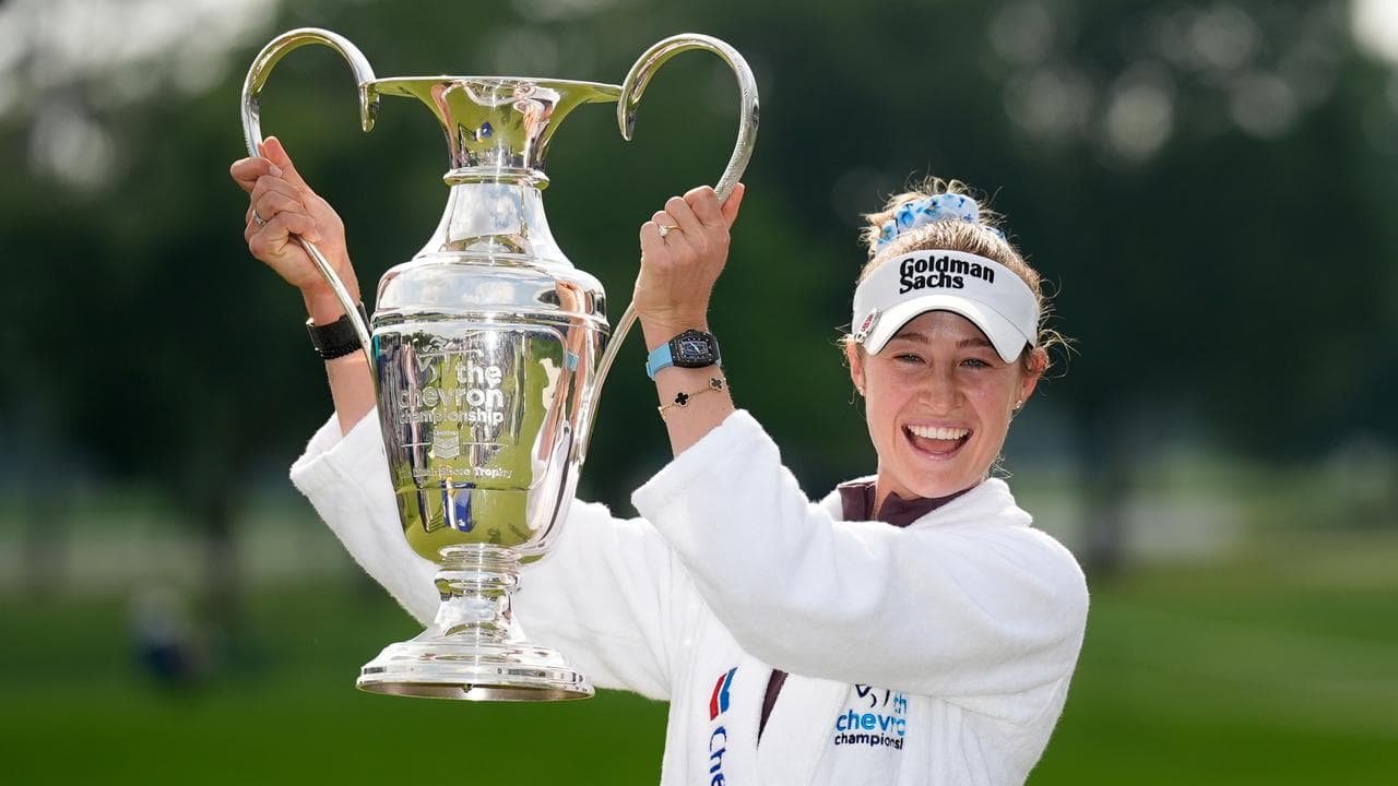 Korda world No. 1 again after third major win