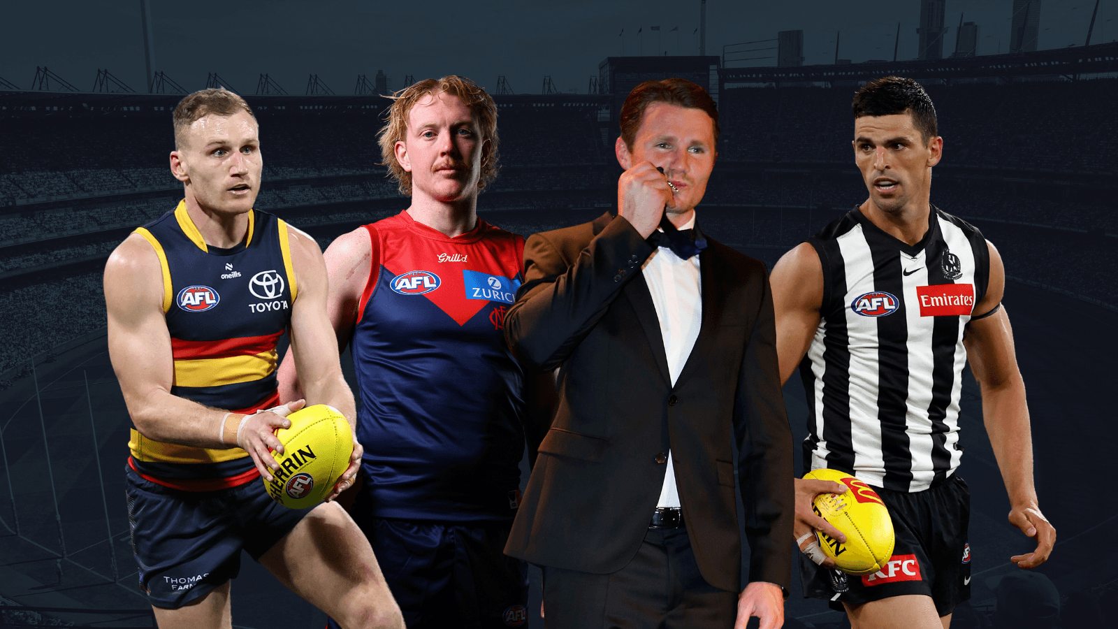 The current players with the most Brownlow votes at your club