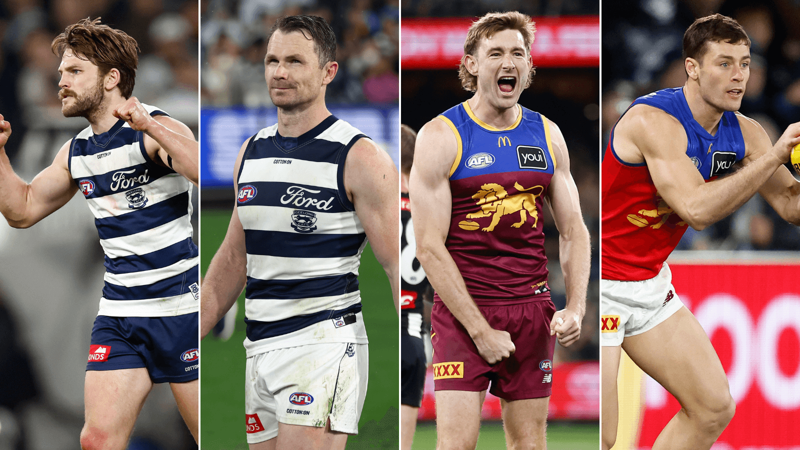 Geelong and Brisbane’s top 5 most important players