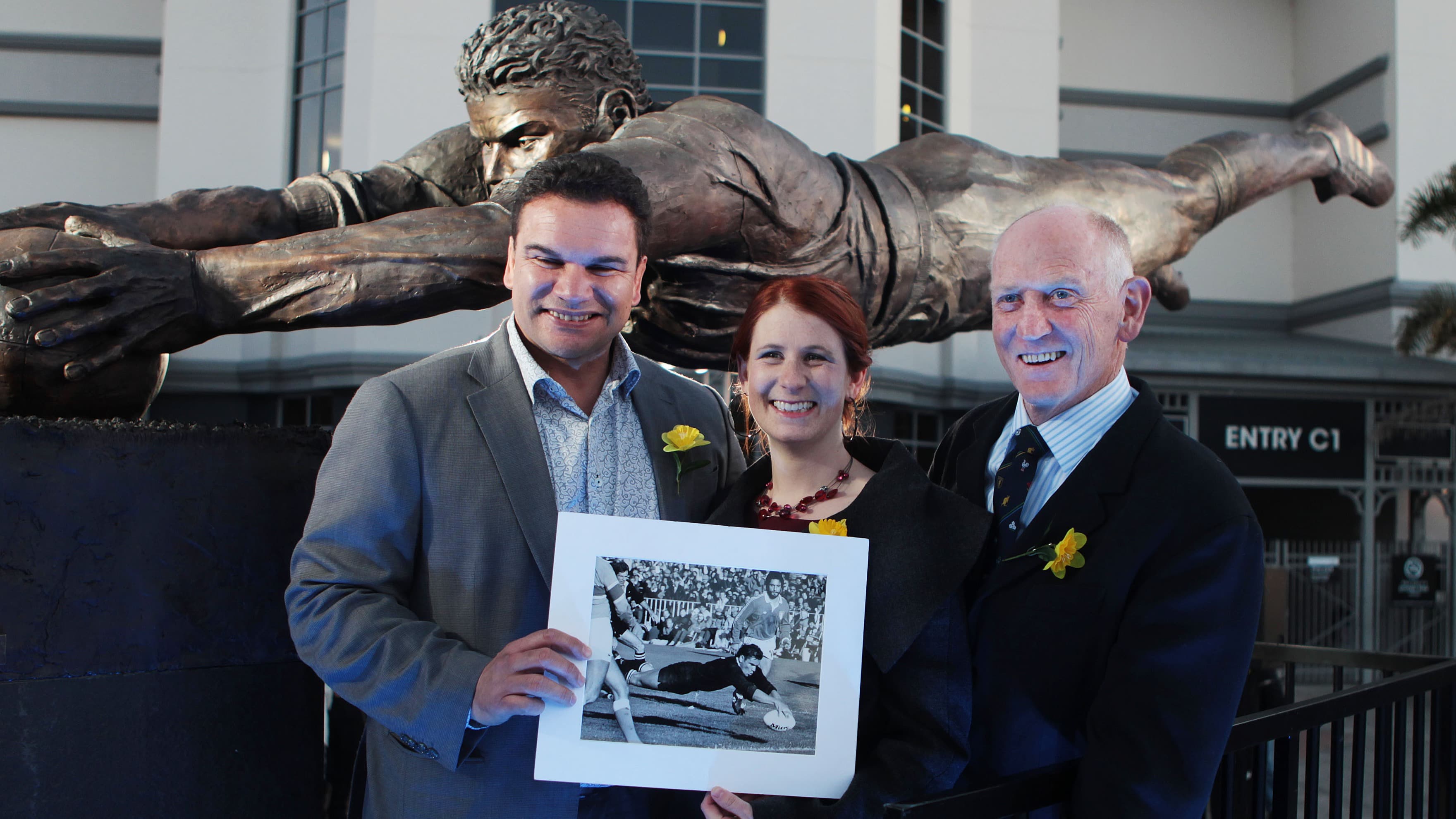 ‘This cannot leave': Eden Park battles to keep Sir Michael Jones statue at national stadium