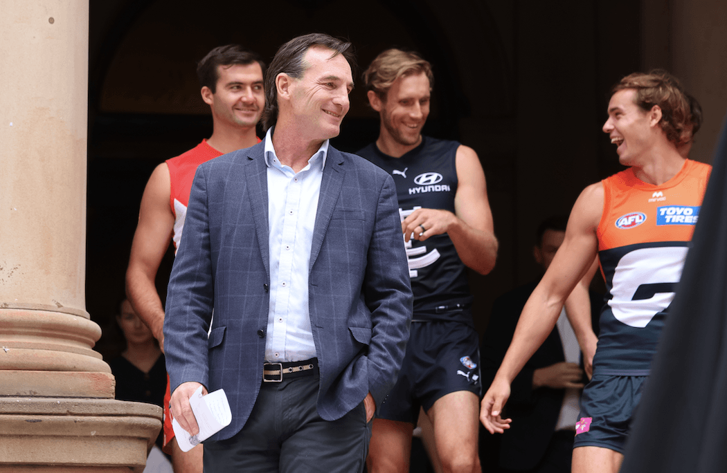 Why AFL chief is keen to keep Opening Round