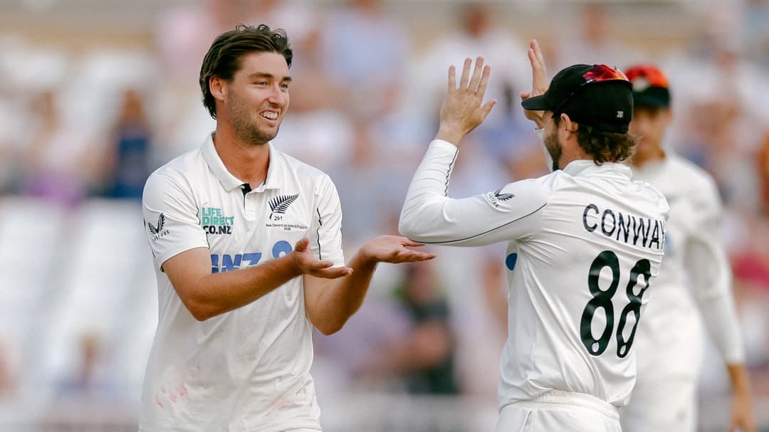 Blackcaps close in on Test win at Trent Bridge