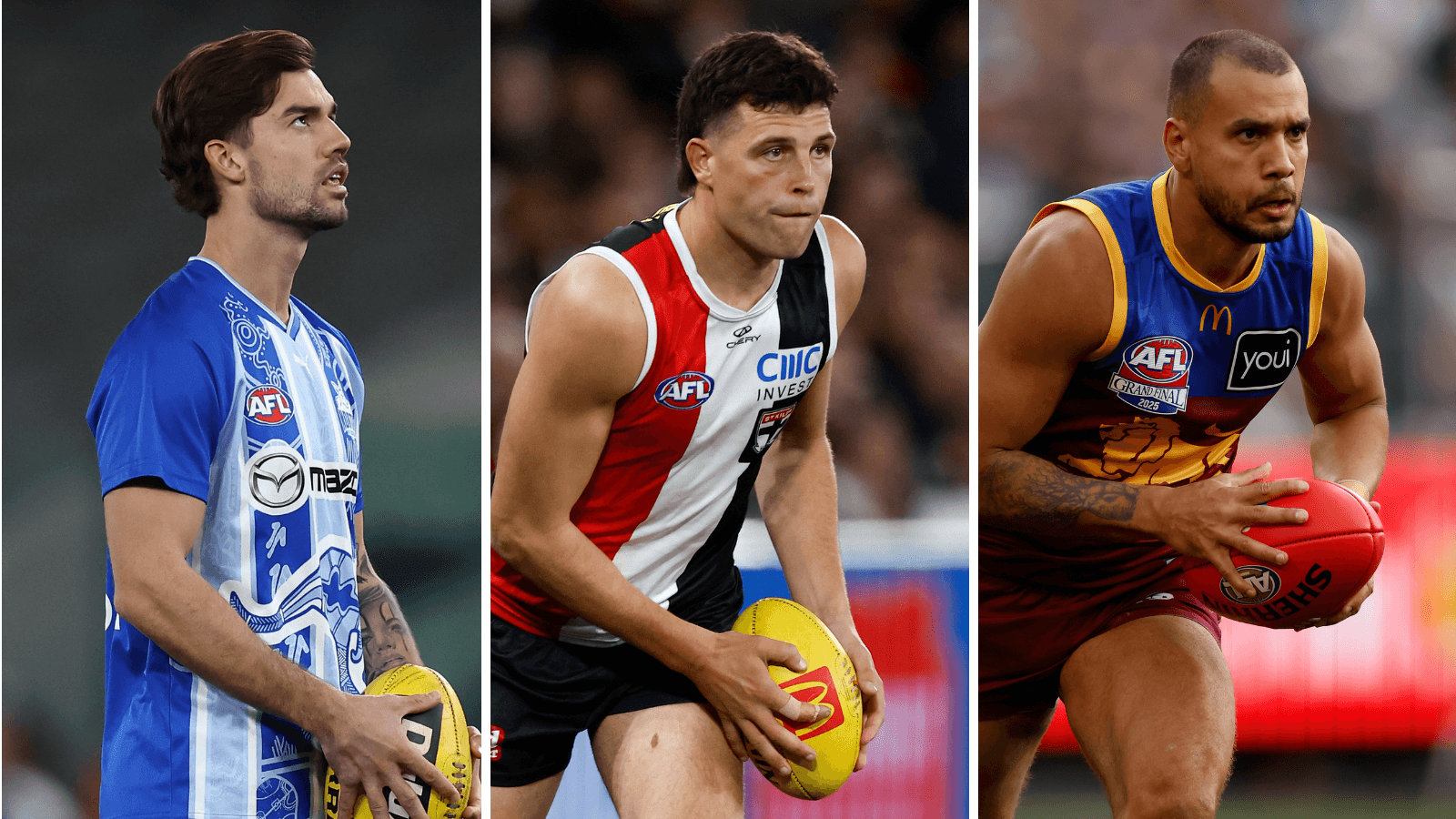 Snapshot of 14 players still in trade calculations