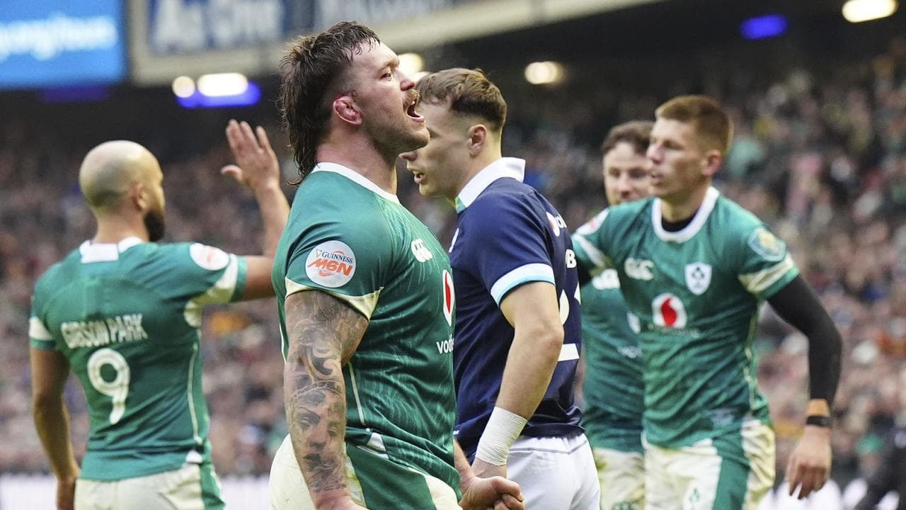 Ireland beat Scotland to eye another Six Nations slam