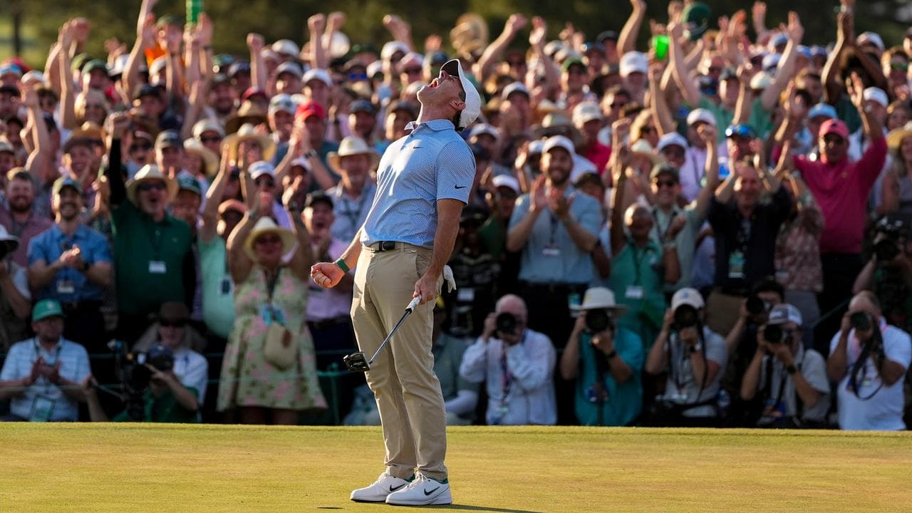 McIlroy joins golf legends with successive Masters wins