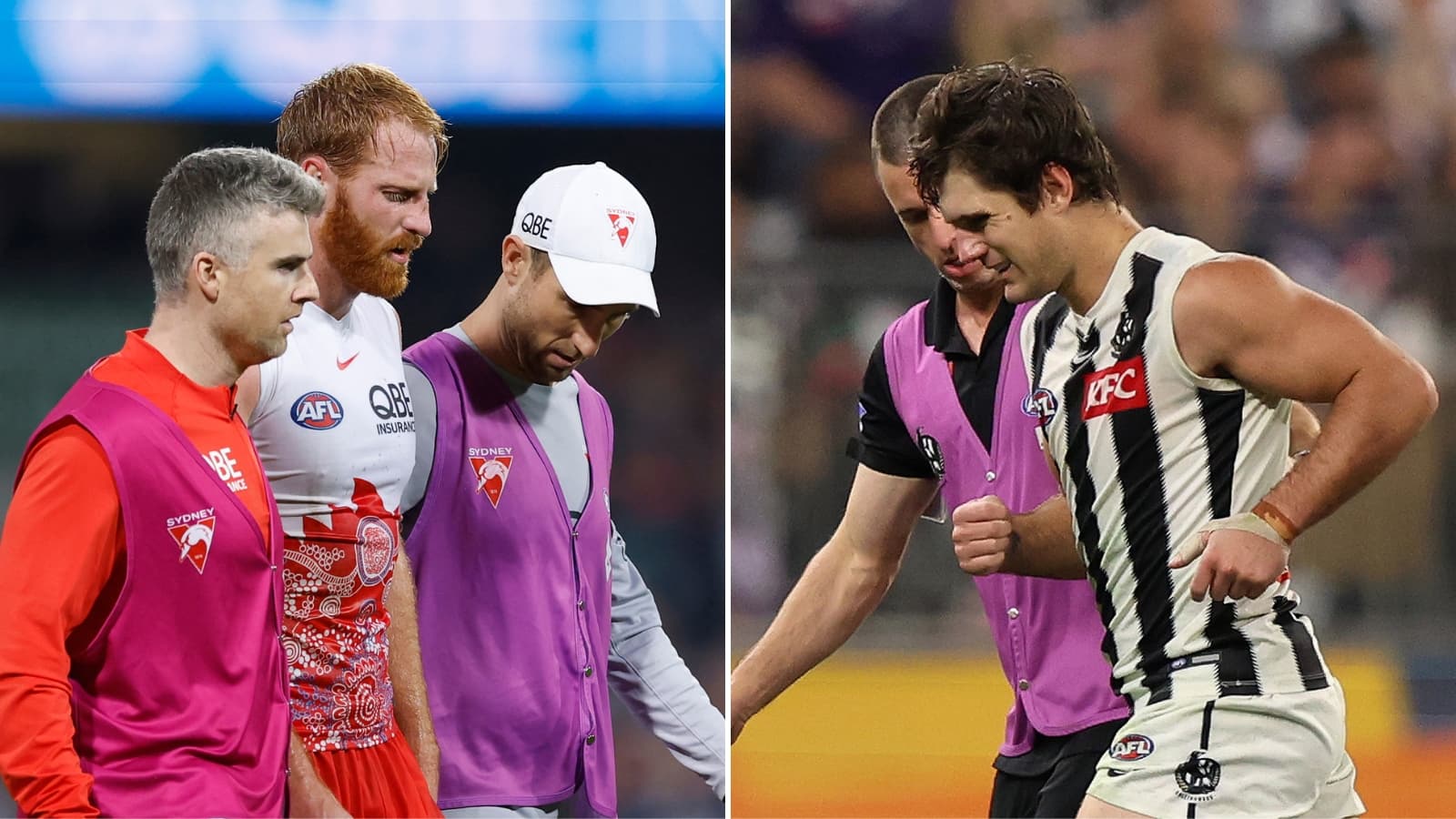 AFL set for huge change to in-match concussion protocol