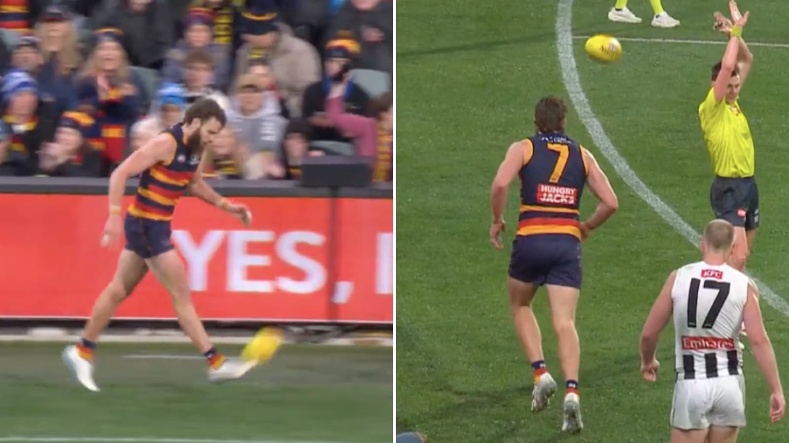 "Non-free of the year” AFL legends bermused by crucial missed call