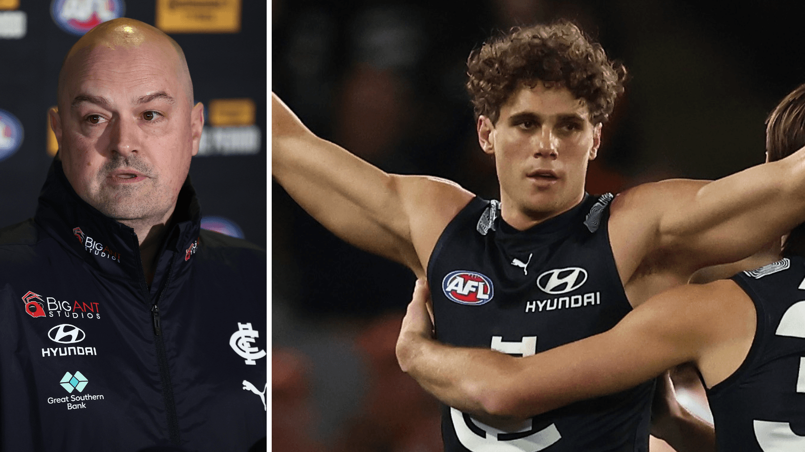 Carlton standing firm: Geelong offer not enough for Curnow