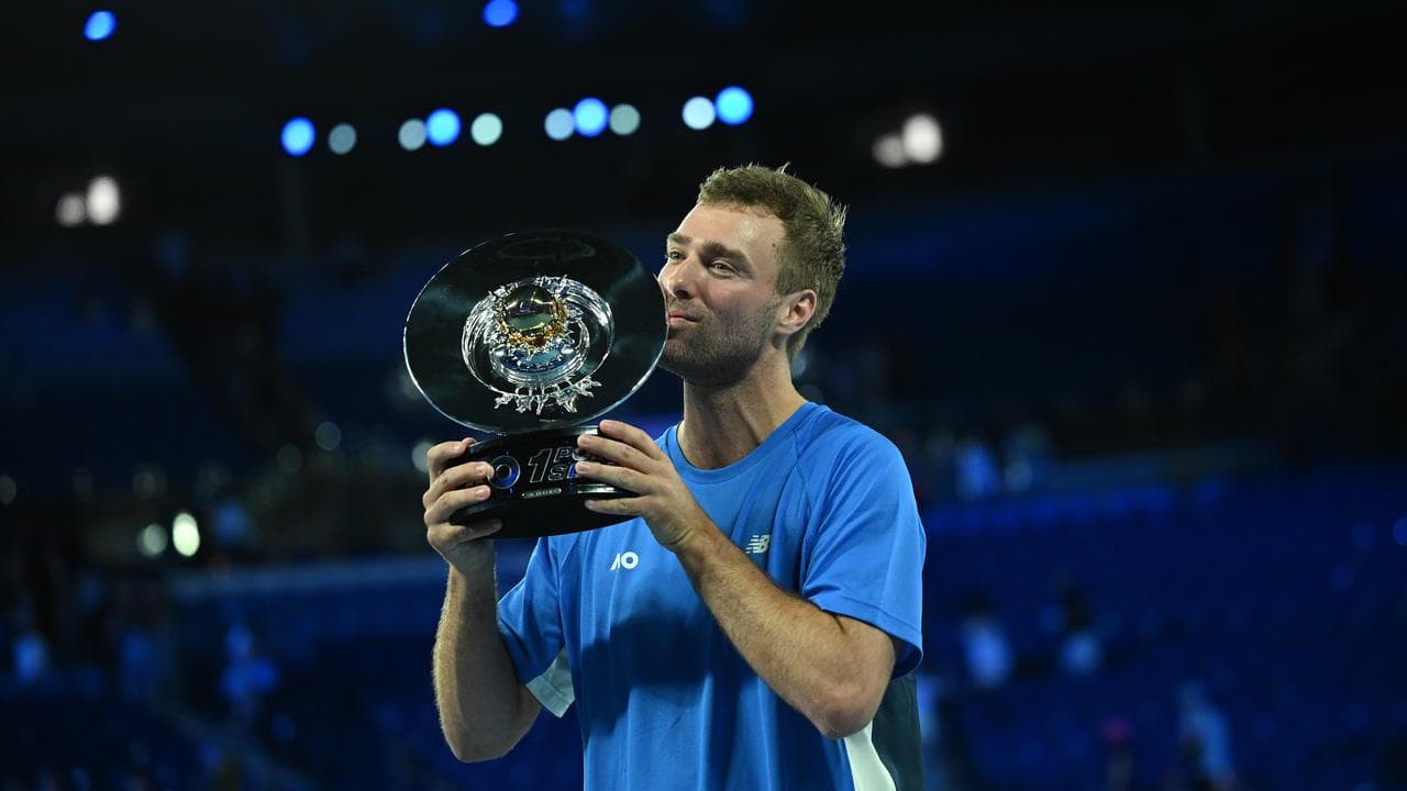 'I can't even speak': Tennis battler claims $1 million jackpot