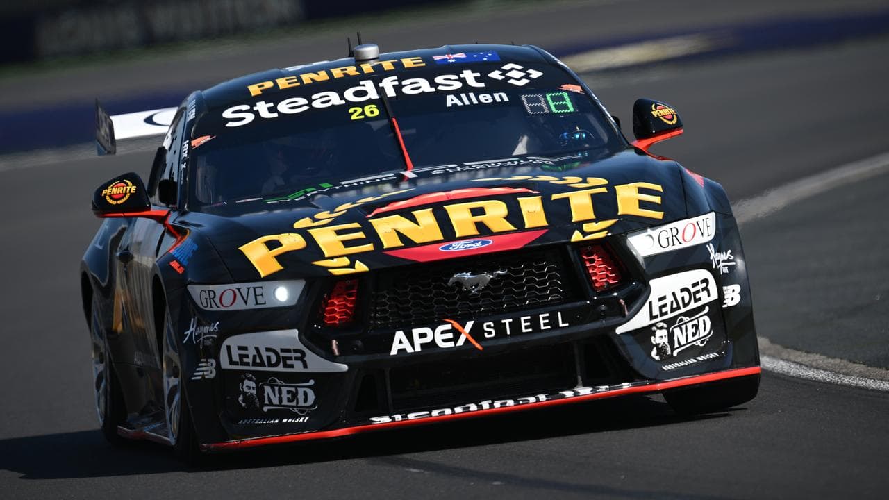 Young gun Allen salutes in Christchurch for first Supercars win