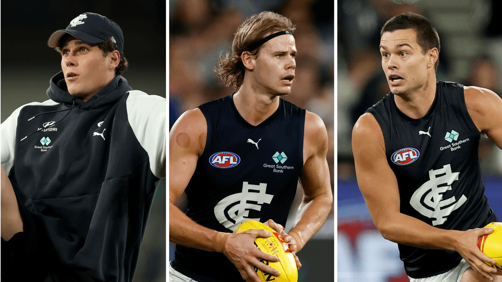 Carlton chief addresses Curnow, De Koning and Silvagni trade talk