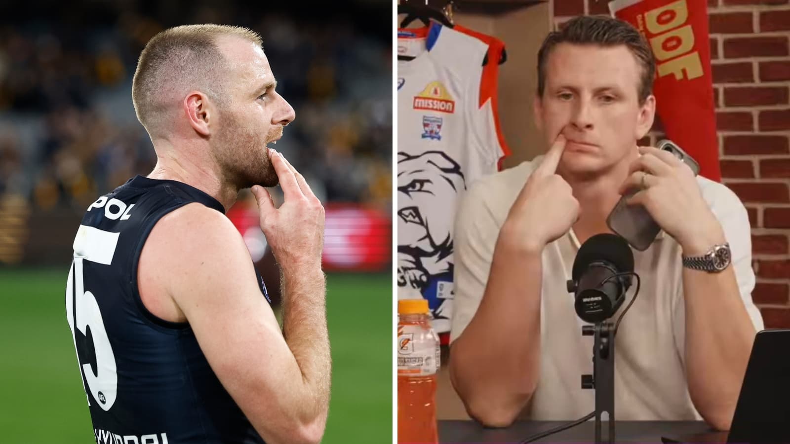 "F---ing s--tshow": Carlton hero exposes Blues' weakness in brutal spray