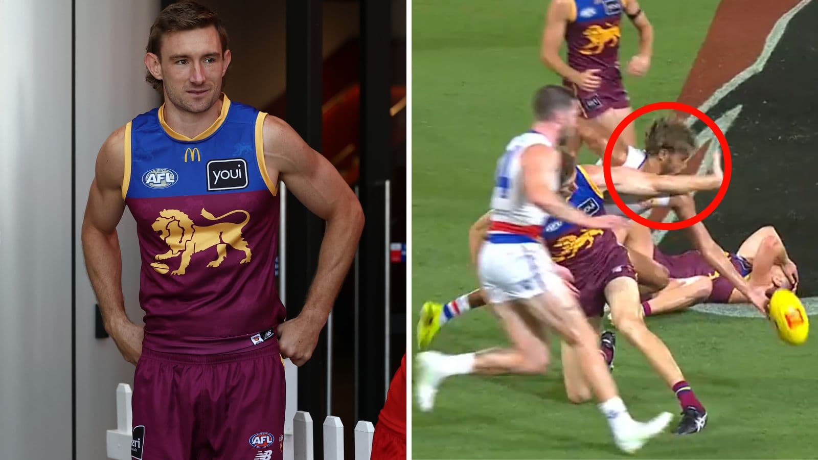 Andrews in hot water following high contact hit