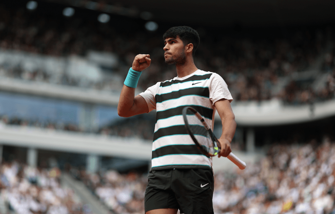 An inexplicable athlete and tennis' irresistible force paradox