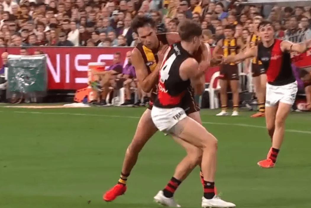 Hawk facing lengthy time on sideline after concussion hit