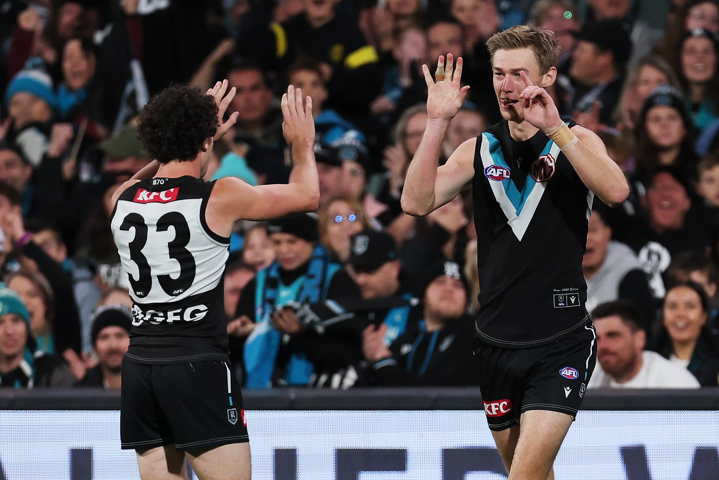 What the Todd Marshall injury means for Port Adelaide’s forward line