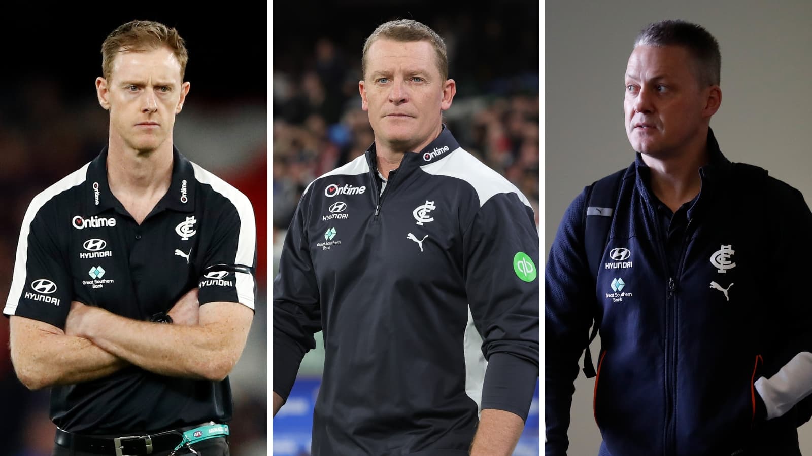 Carlton coaching panel set to learn their fate in coming weeks