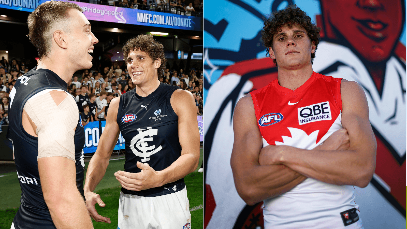 “I hope he goes really well”: Cripps opens up on Curnow trade