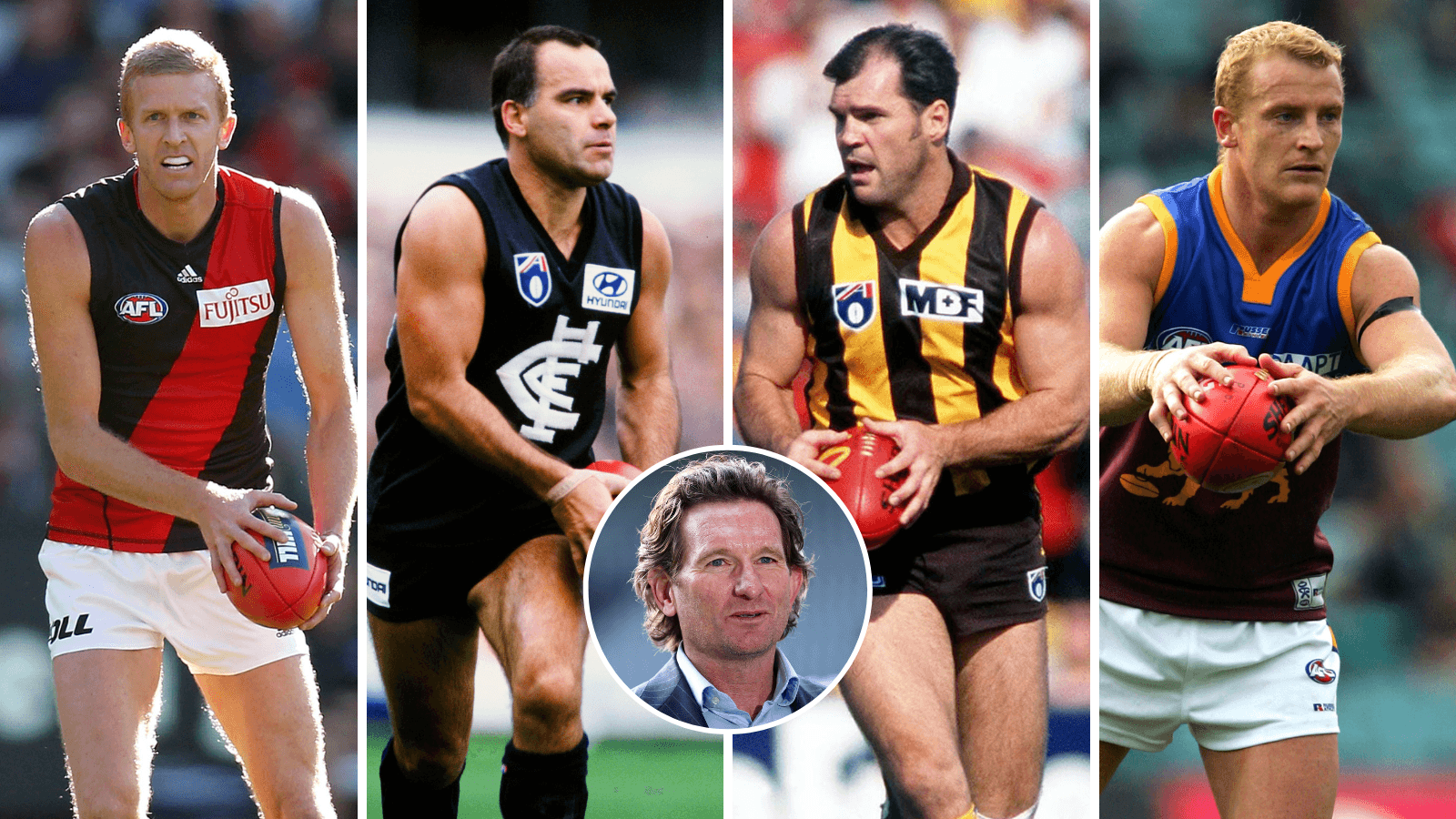 James Hird picks the best V/AFL team of his era