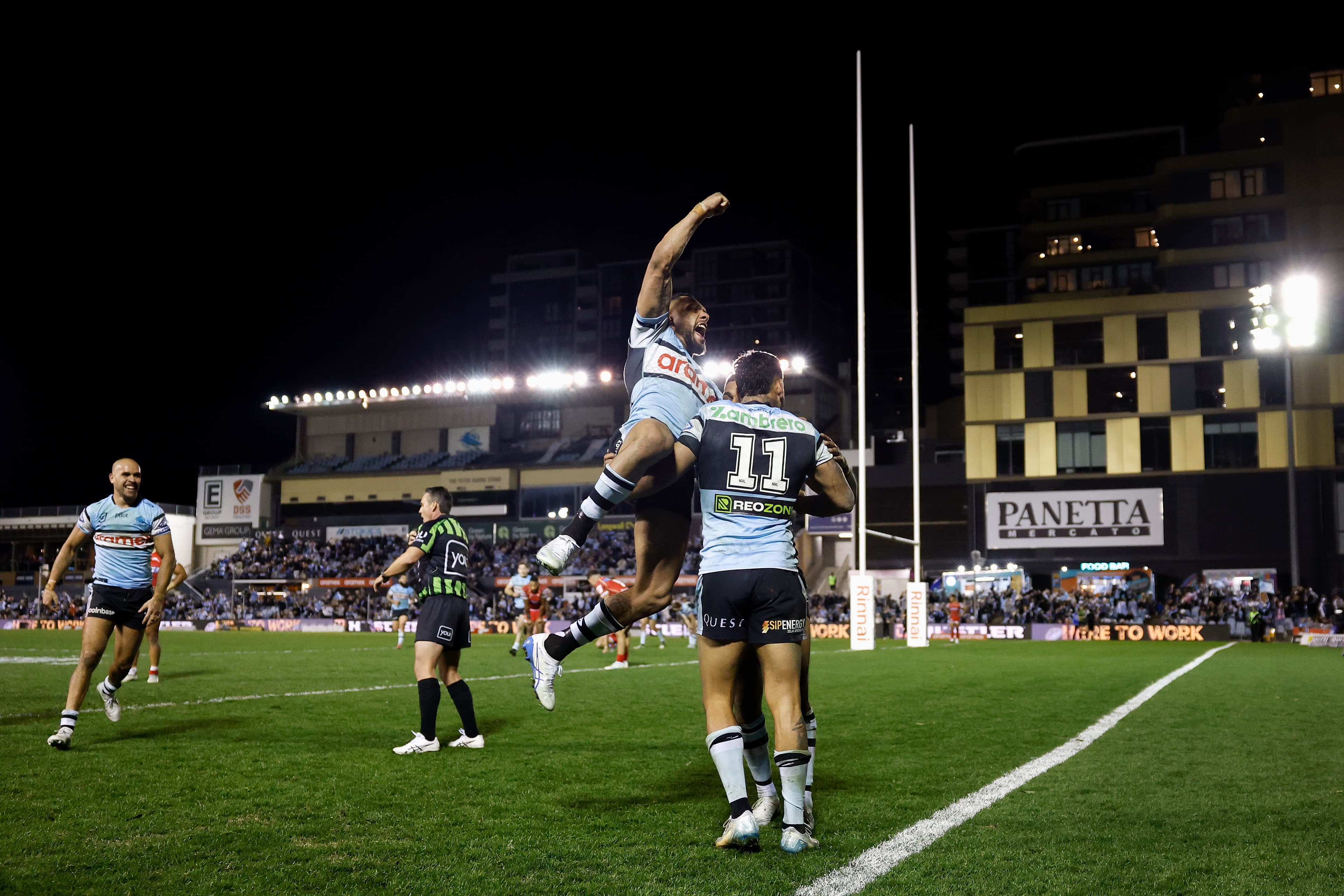 Caine calls for NRL to move potential Sharks home final to Allianz Stadium