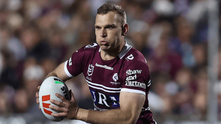 Family affair: Turbo's first call after being named Manly captain