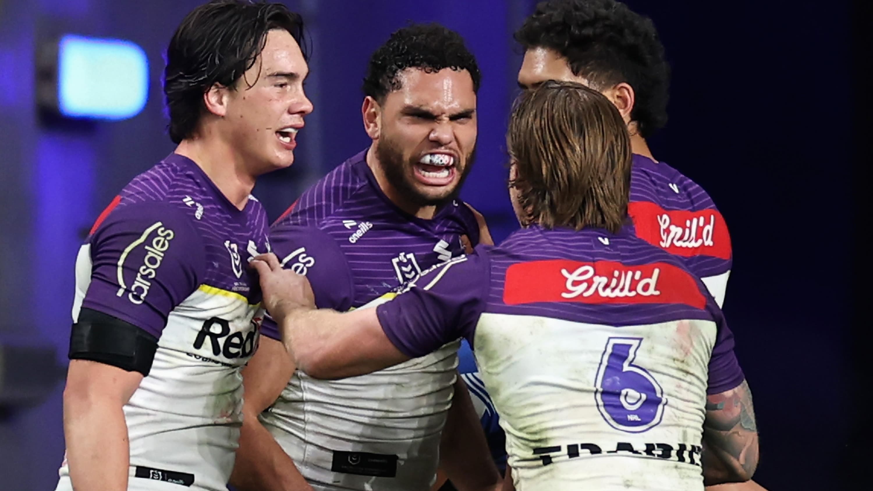 "Frantic" Storm escape with narrow win over "brave" Parramatta Eels