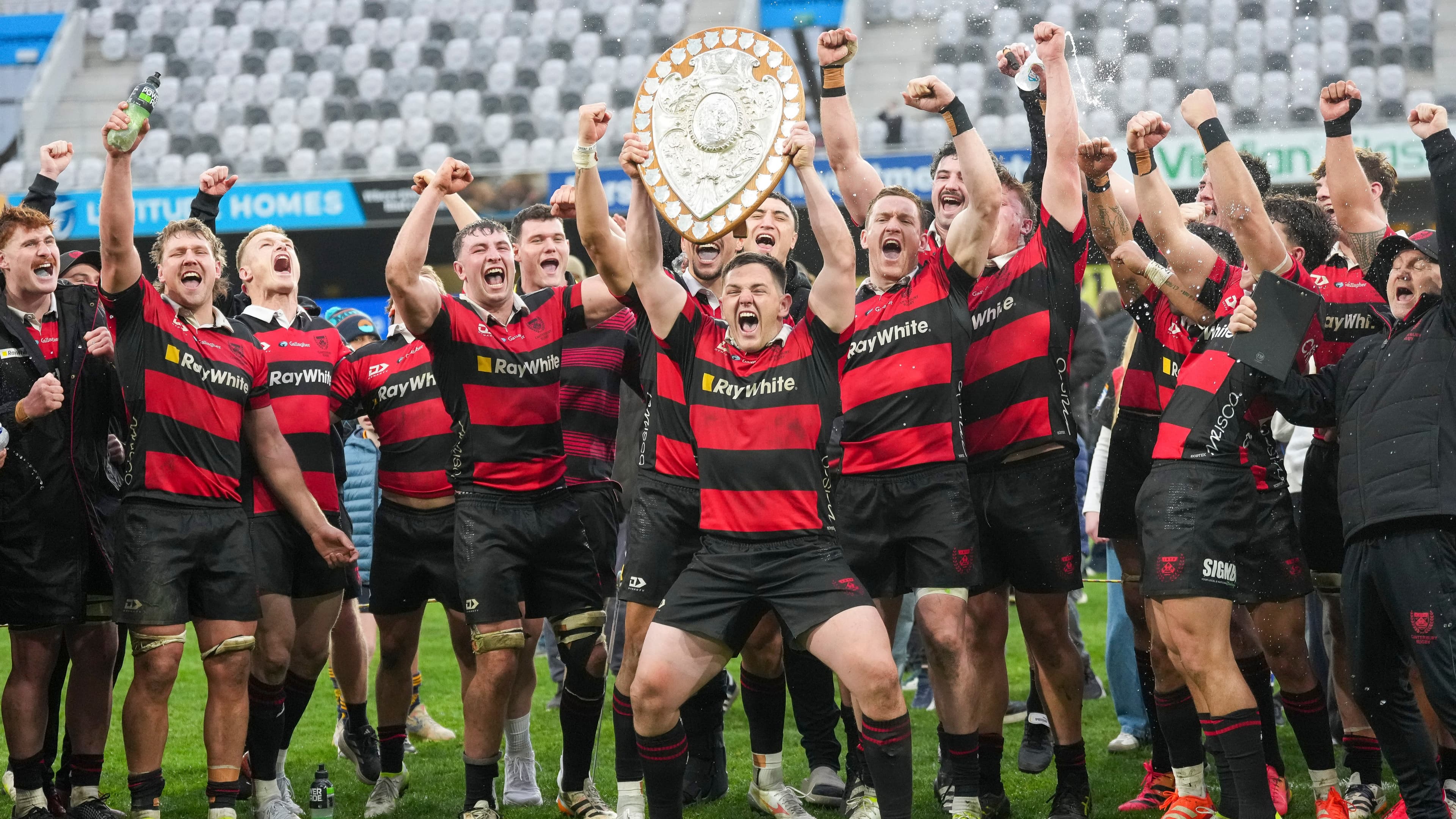 Canterbury celebrate Ranfurly Shield return with bigger goals ahead