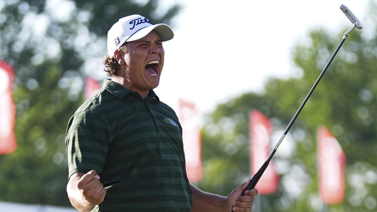 Young gun survives epic playoff for first PGA success