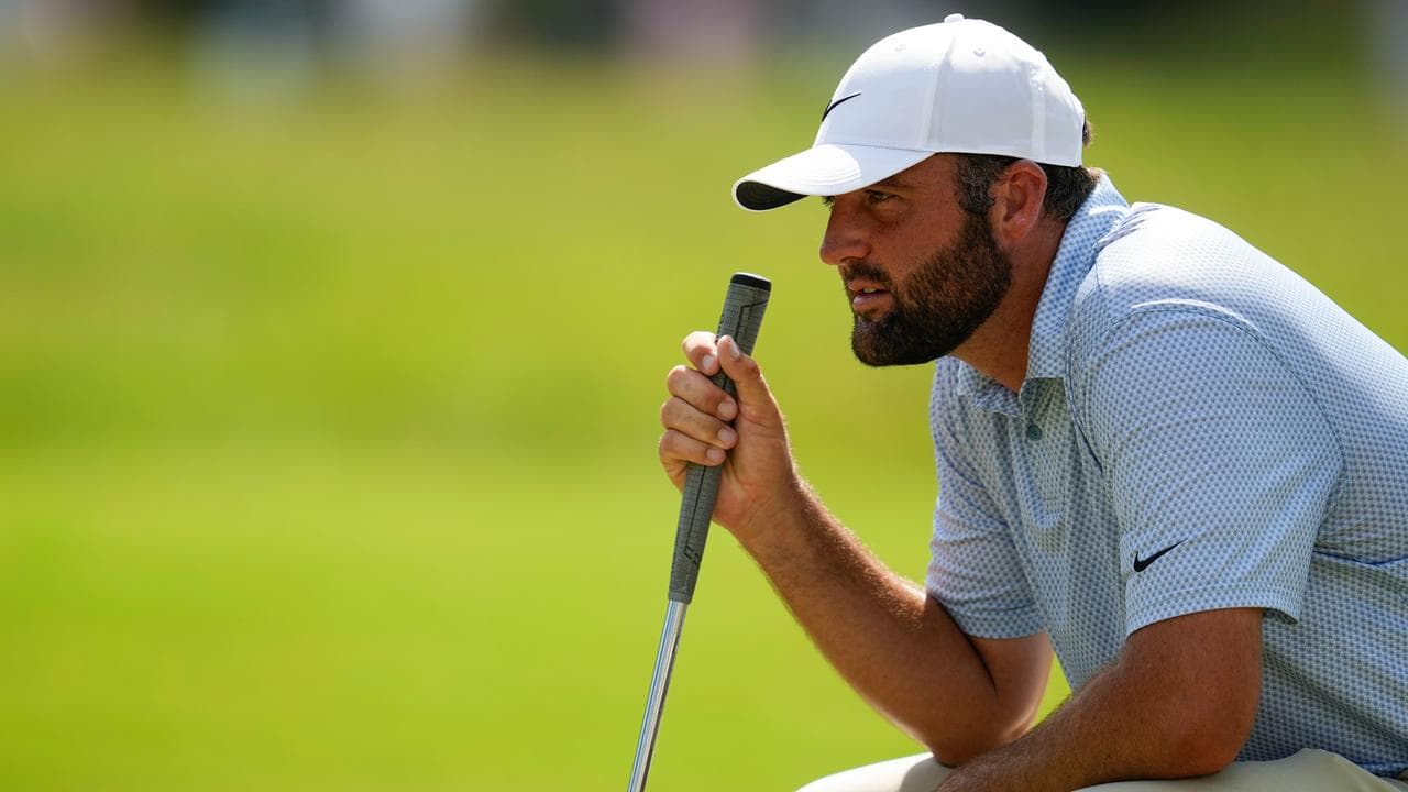 Scheffler waiting to earn his place in golf history