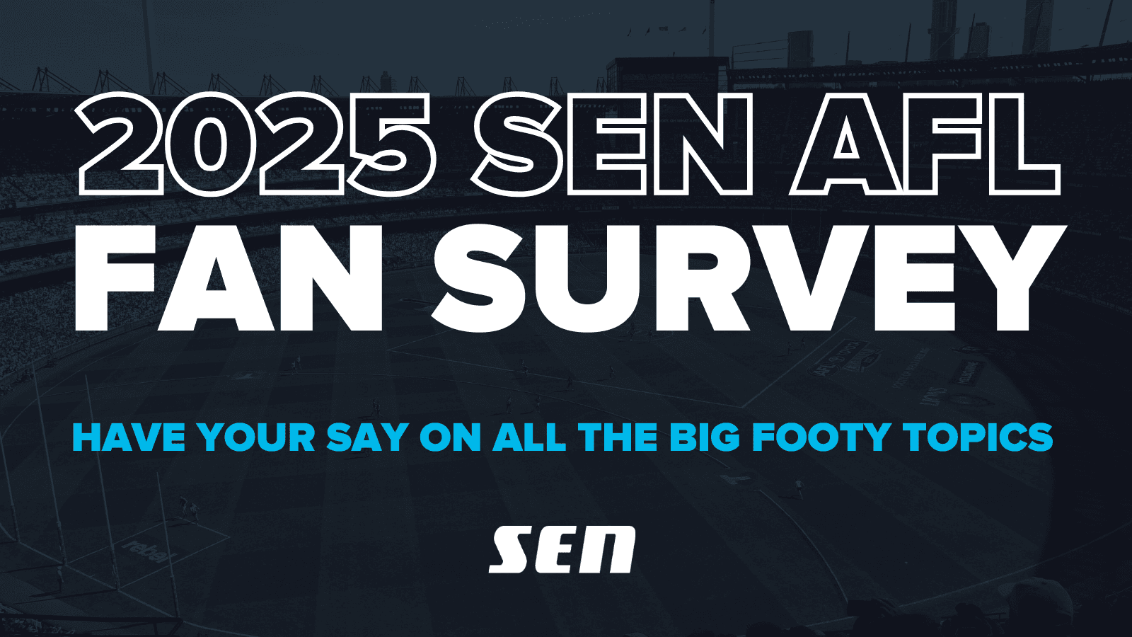 Have your say in SEN’s AFL Fan Survey for 2025