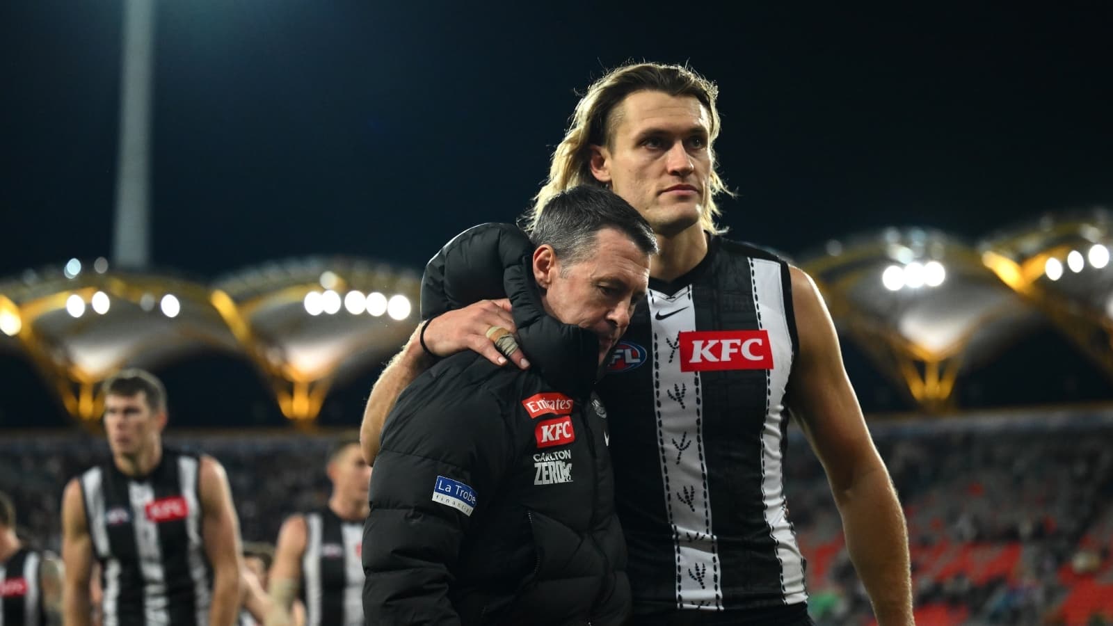 Hodge's message to Magpies captain ahead of Crows clash