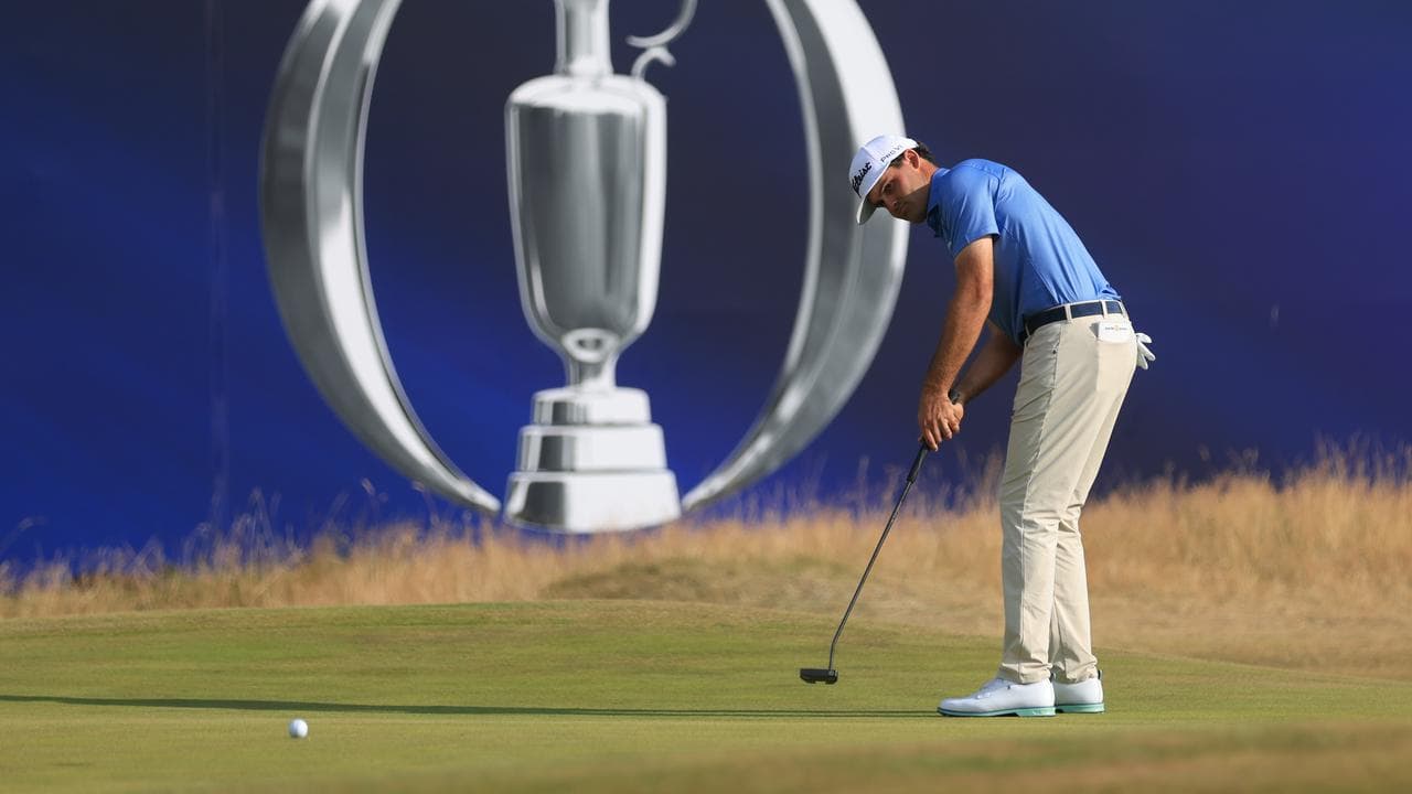 Suber-sonic! Shock British Open leader at Birkdale