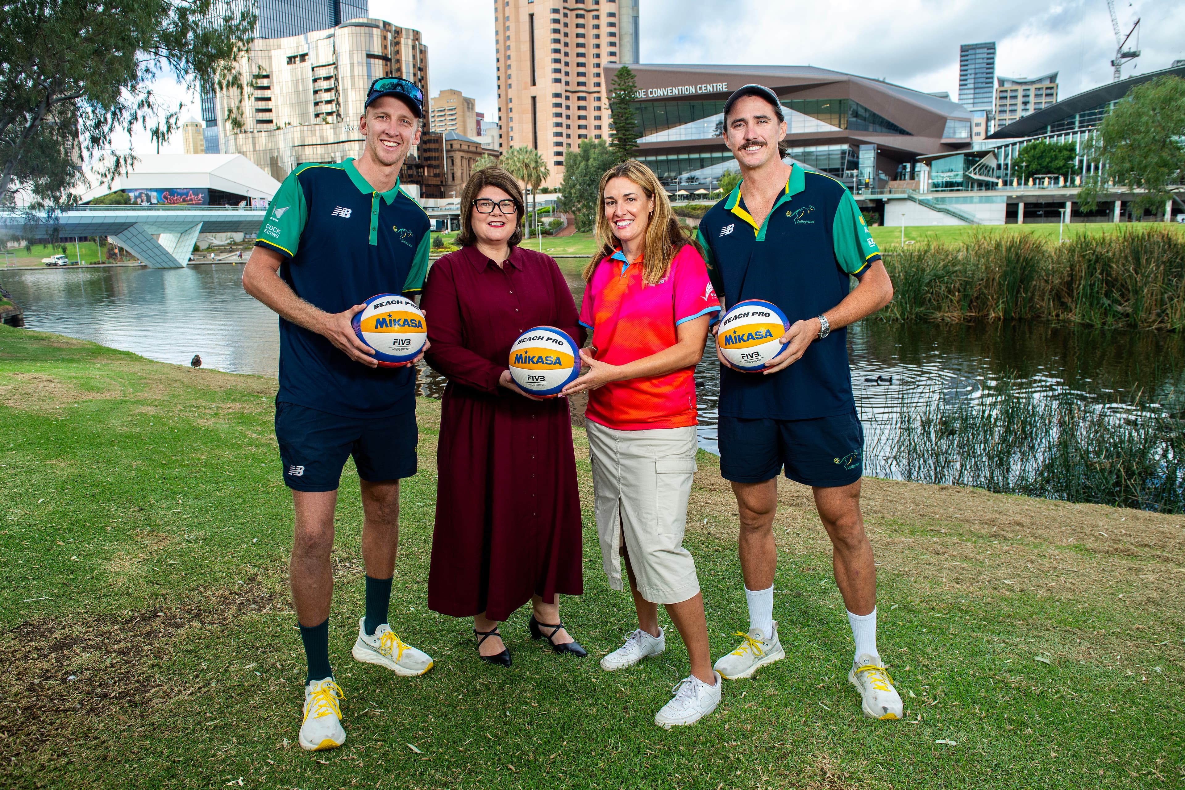 "Like a rock concert": Beach volleyball boss hails Adelaide vibe