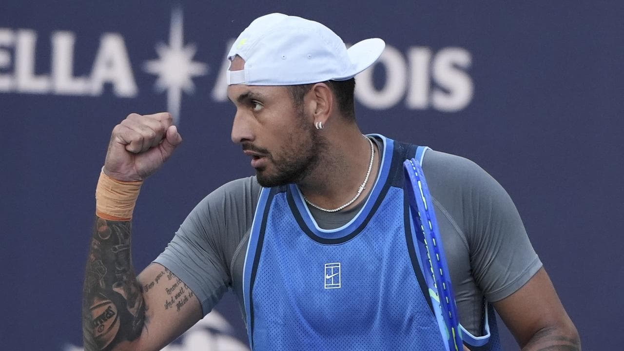 Kyrgios to play female No. 1 in Battle of the Sexes show