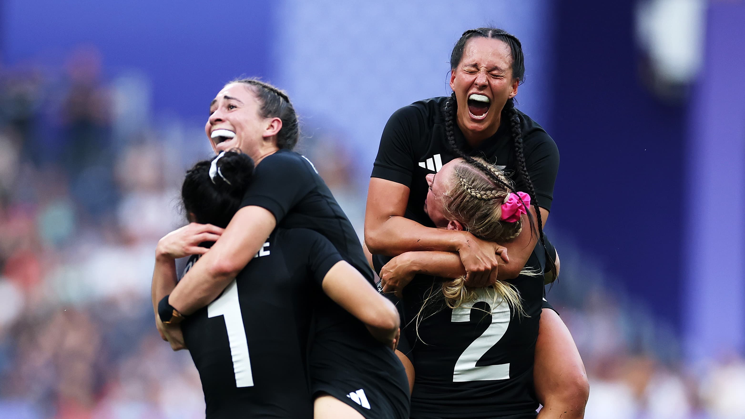 Black Ferns Sevens defend Olympic crown to secure NZ's first gold of Paris 2024